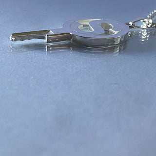 chastity-shop Keys with cylinder lock Round Alphabet