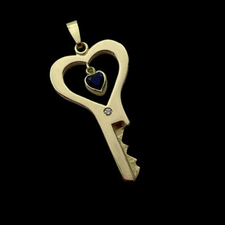 chastity-shop 14 carat gold Lovin Locktober for padlock