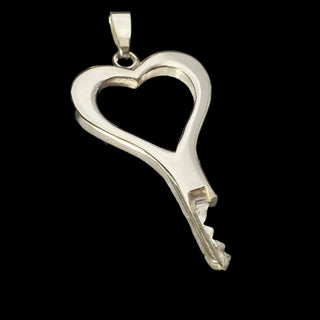 chastity-shop Keys with cylinder lock Open your Heart chastity key