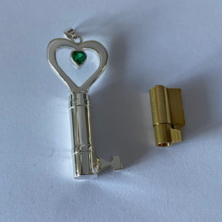 chastity-shop Keys with cylinder lock Secret Cuore