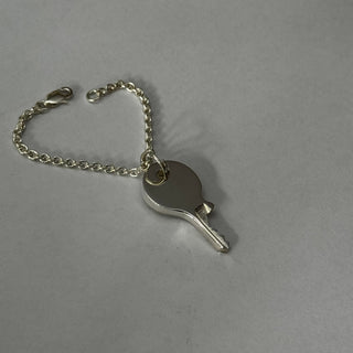 chastity-shop Keys with cylinder lock Silver Femdom