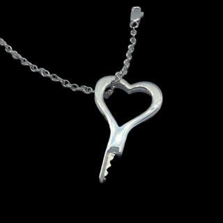 chastity-shop Silver Heart Key